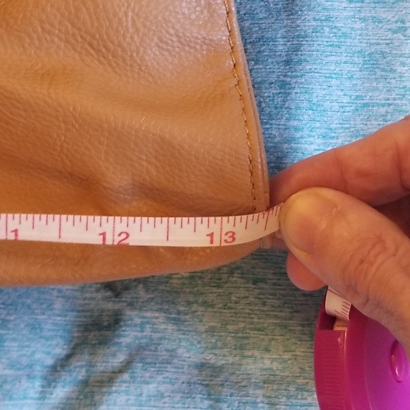 NWOT Shoulder Bag/Satchel Faux Soft Leather - Picture 2 of 8